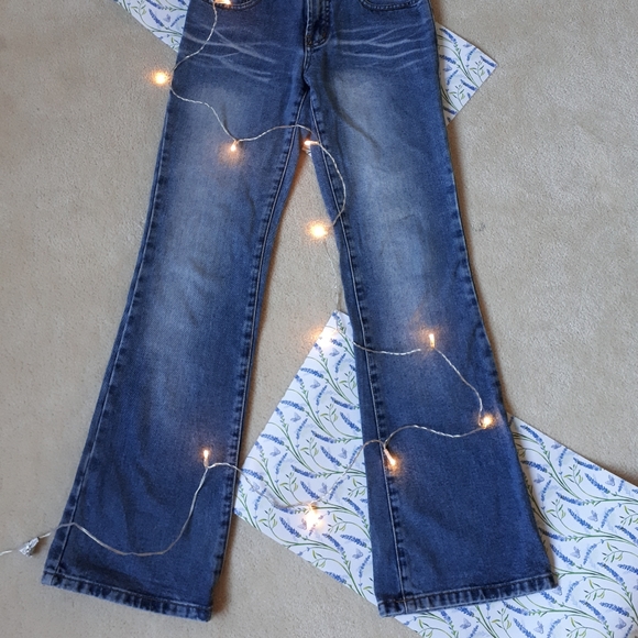 Blue Boot cut Jeans - Picture 4 of 6